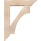 Ekena Millwork Westlake Traditional Smooth Bracket w/ Offset Brace, Douglas Fir, 7 1/2"W x 32"D x 40"H BKT0806X32X40WTL01SDF - alternate 2